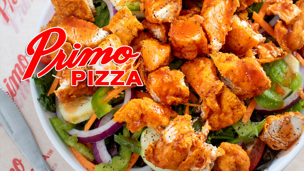 A picture of Primo's Buffalo Chicken Salad.